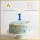 image 7 of Blue 1 Number Candle  Birthday Anniversary Party Cake Decorations Topper | Blue