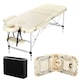 image 1 of Yaheetech Adjustable 3 Fold Massage Bed with Headrest and Hand Pallet