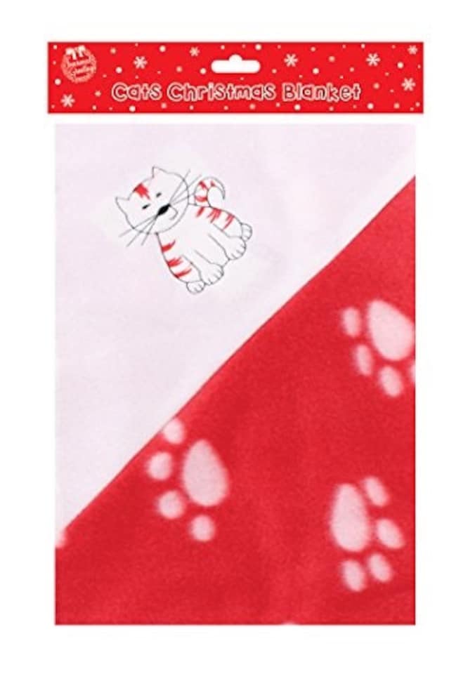 image 1 of Cats Christmas Blanket