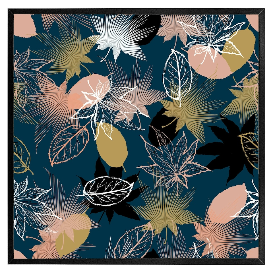 image 1 of Maple leaves (Picture Frame) Grey | M