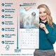 image 6 of Great Pyrenees 2026 Calendar | Square Wall Calendar | Dog Breed Gift | Plastic Free Packaging | by Avonside Publishing