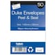 image 5 of Tallon Just Stationery Peel & Seal Envelopes - Duke White (Pack of 50)
