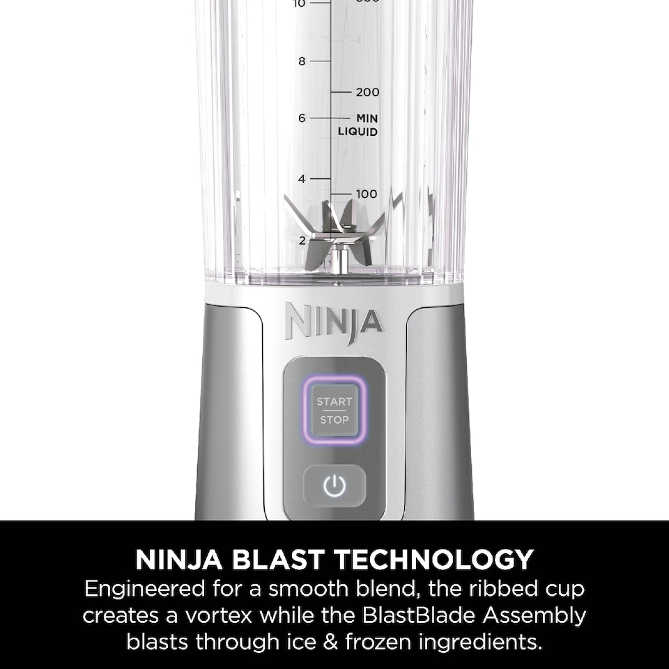 image 1 of Ninja Blast Cordless Portable Blender in White BC151UKWH | White | White | 1