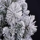 image 6 of 4ft White Snowy Tips Frosted Helsinki Fir Christmas Tree White | 4ft