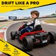 image 6 of AIYAPLAY 24V Electric Go Kart with Drift Mode, Adjustable Seat | Red