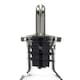 image 3 of KitchenCraft Oil Bottle Clear Glass Bellied 400ml