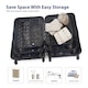 image 6 of Groundlevel XL Delta Hard Shell 3 Piece Luggage Set Durable Spinner Suitcases | Blue | Blue