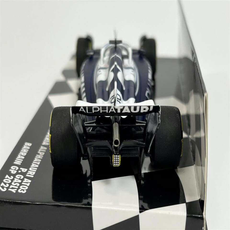 image 1 of P Gasly Scuderia Alphatauri AT03 Bahrain GP 2022 1:43 Minichamps 417220110