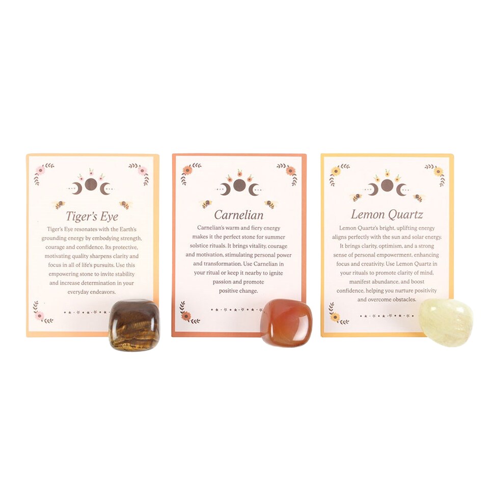 image 1 of Something Different Summer Solstice Crystal Set | Multi | Multicoloured | One Size | 1