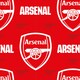 image 3 of Arsenal FC 2 Sheets & 2 Tags Gift Wrap