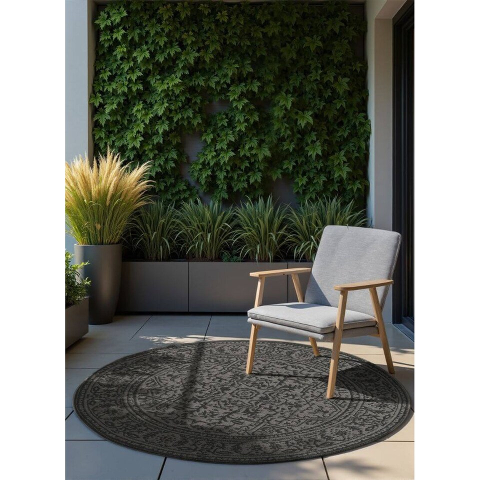 image 1 of The Rugs Kona Reversible Rug – Indoor Outdoor Flat Woven Polypropylene Low Pile