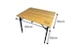 image 7 of Bamboo Camping Table  4 Folding 65cm x 50cm