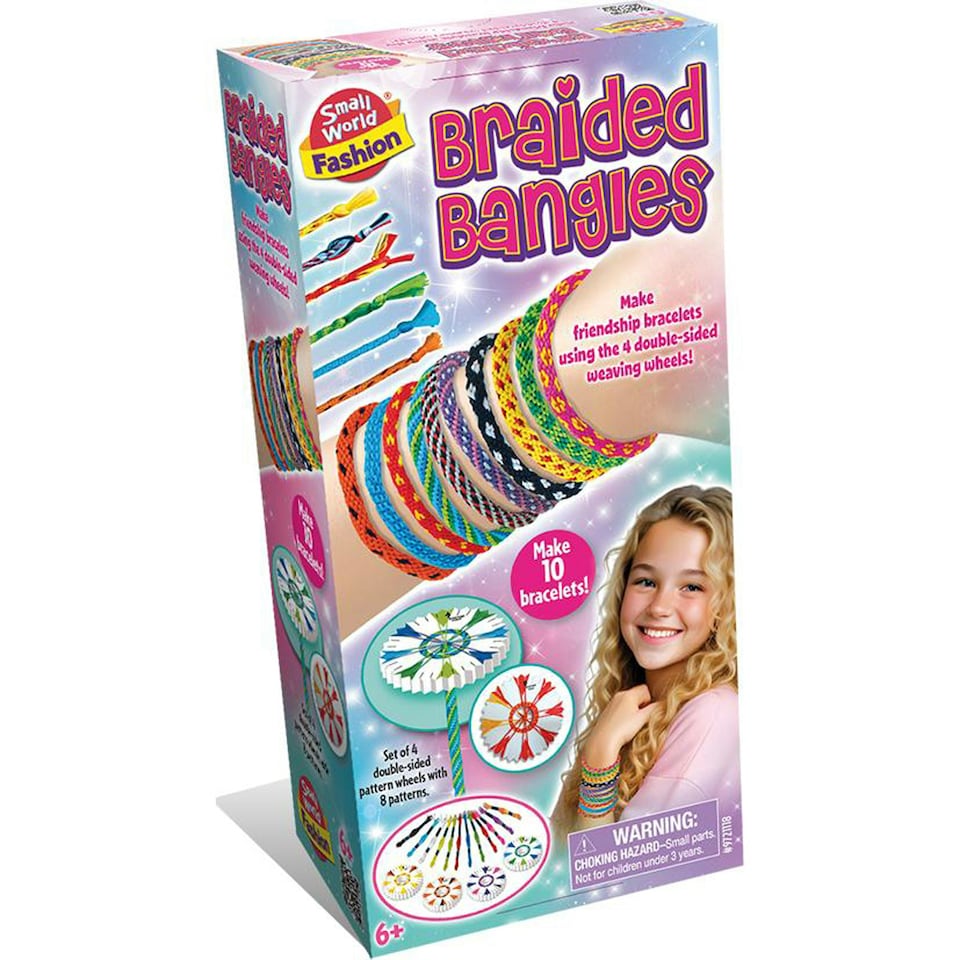 image 1 of Small World Toys Braided Bangles
