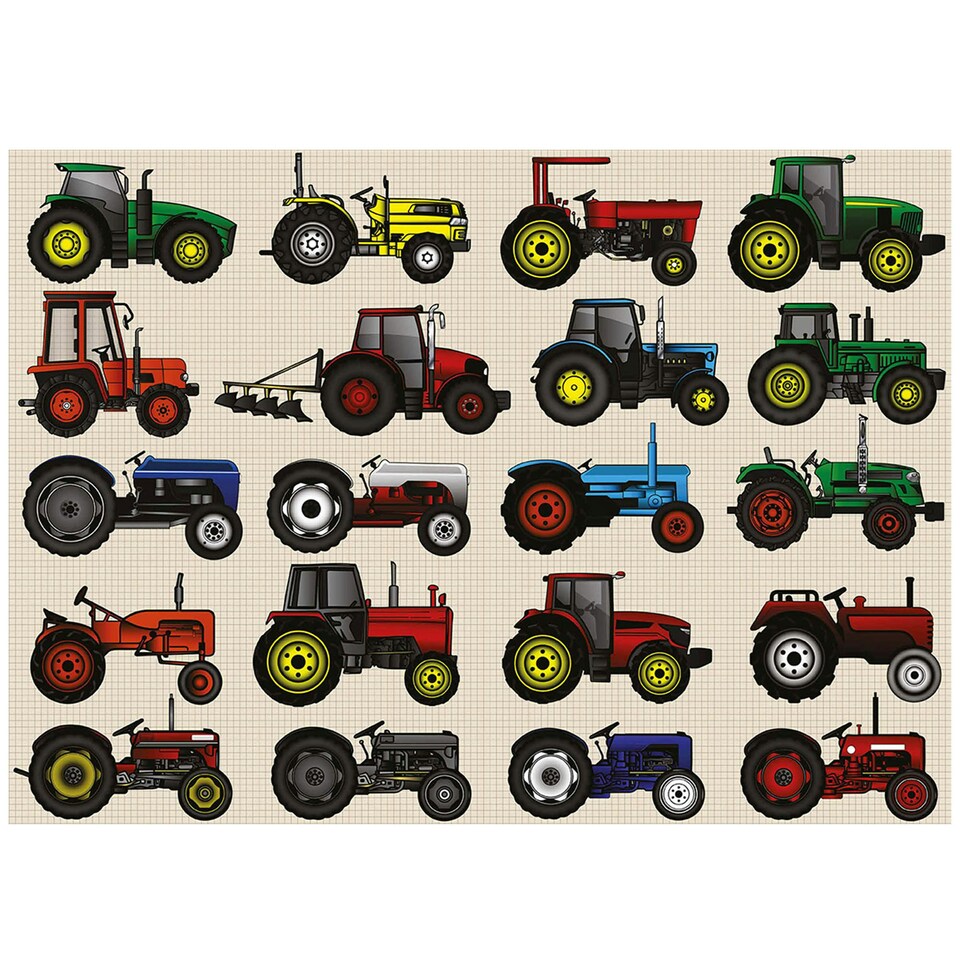 image 1 of Coach House Partners Tractors 1000 Piece Jigsaw