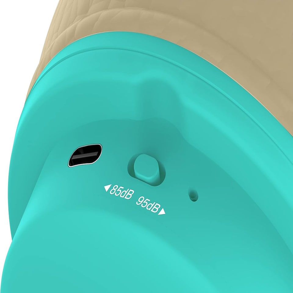 image 1 of Animal Crossing Kid's Wireless Bluetooth Headphones | Blue