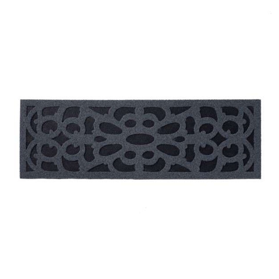 image 1 of Nicoman Victorian Style Step Mat Grey 75 x 25cm