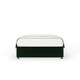 image 2 of Signature Platinum 2000 Pocket Sprung Green Plush Velvet Divan Set Small Double