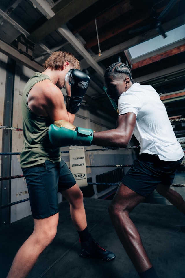 image 1 of Decathlon One-Piece Foam Boxing Gloves for Experienced Boxers
