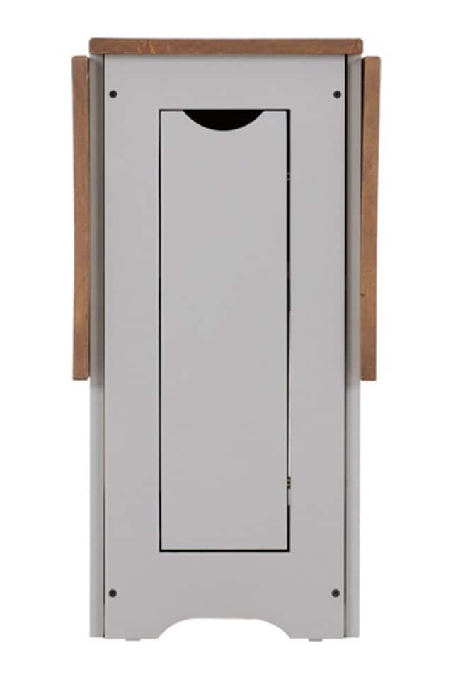 image 1 of Santos Butterfly Dining Set - Slate Grey - Distressed Waxed Pine | Grey | 5