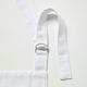 image 3 of Homescapes Plain White Cotton Apron