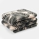 image 1 of OHS Leaf Ultra Soft Polar Throw Blanket, 120x150cm - Natural