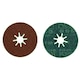 image 3 of 115mm Fibre Coarse 36 Grit Sanding Abrasive Discs For Wood Metal 4-1/2" 50pk