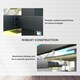 image 6 of Outsunny 3 x 4m Metal Pergola with Retractable Roof and Roller Shade, Grey