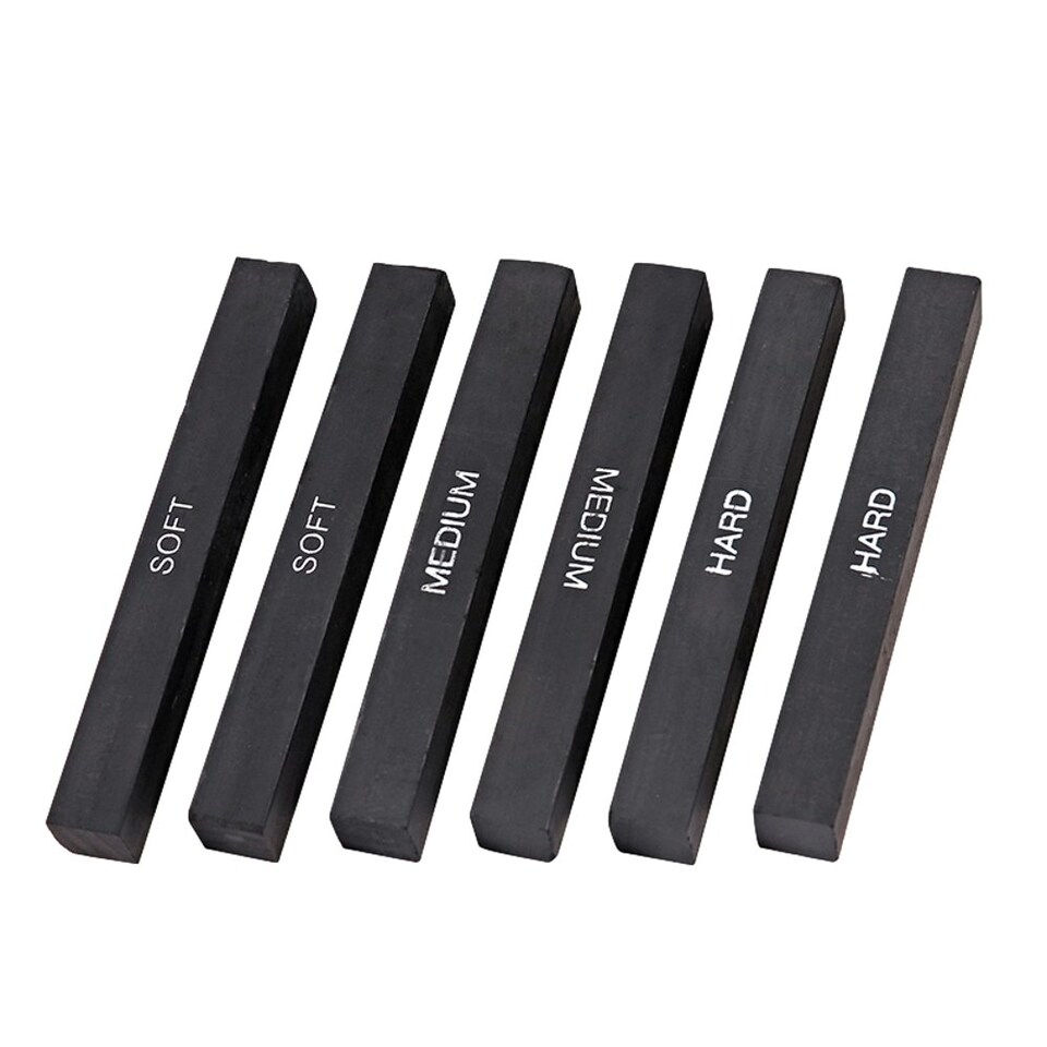 image 1 of Pack of 6 Compressed Charcoal Stick Set