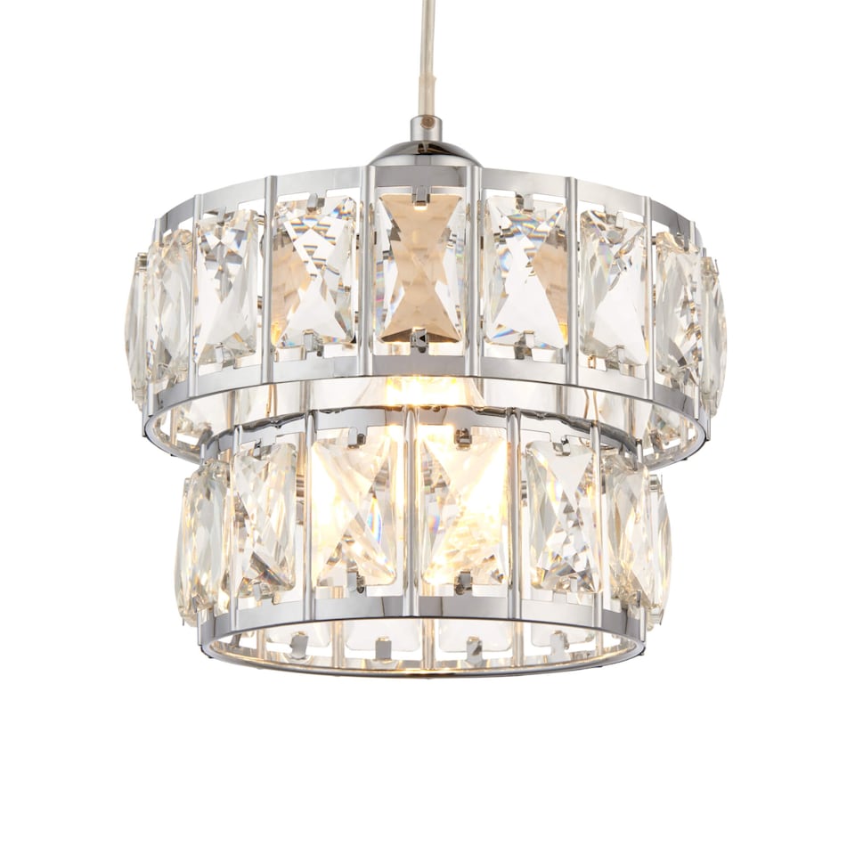 image 1 of Darla Clear Ceiling Pendant Shade
