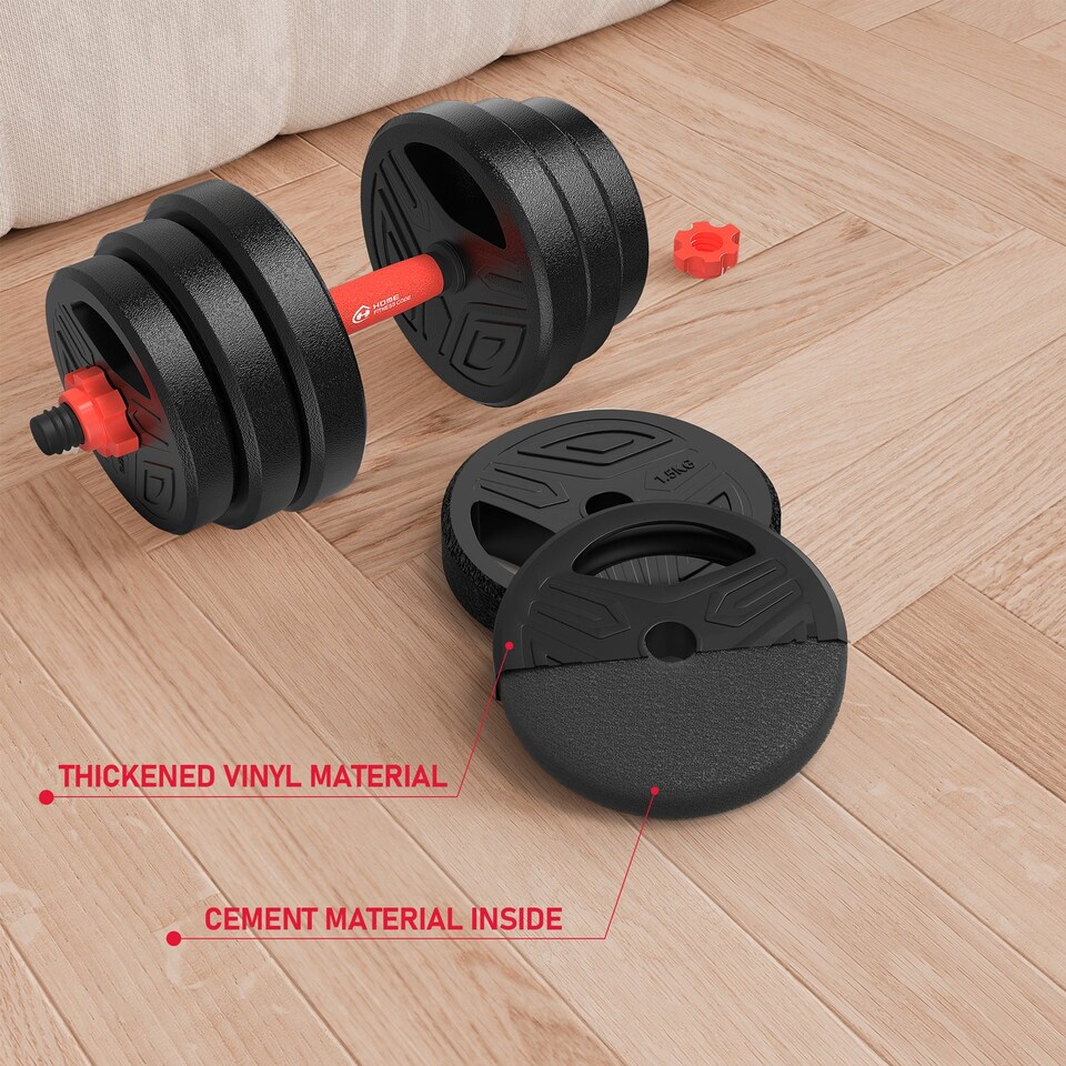 image 1 of Homefitnesscode 4 In 1 Multifunctional Dumbbell Set
