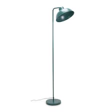 ValueLights Morris Teal Retro Dome Metal Freestanding Floor Lamp