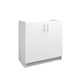 image 1 of JD Greta Kitchen Base Sink Unit 800mm Cabinet With Doors 80cm - White Matt