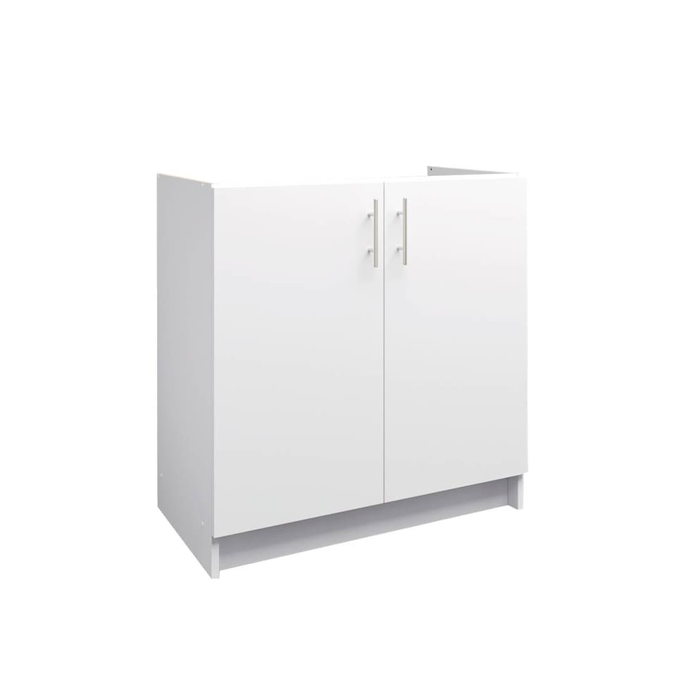 image 1 of JD Greta Kitchen Base Sink Unit 800mm Cabinet With Doors 80cm - White Matt