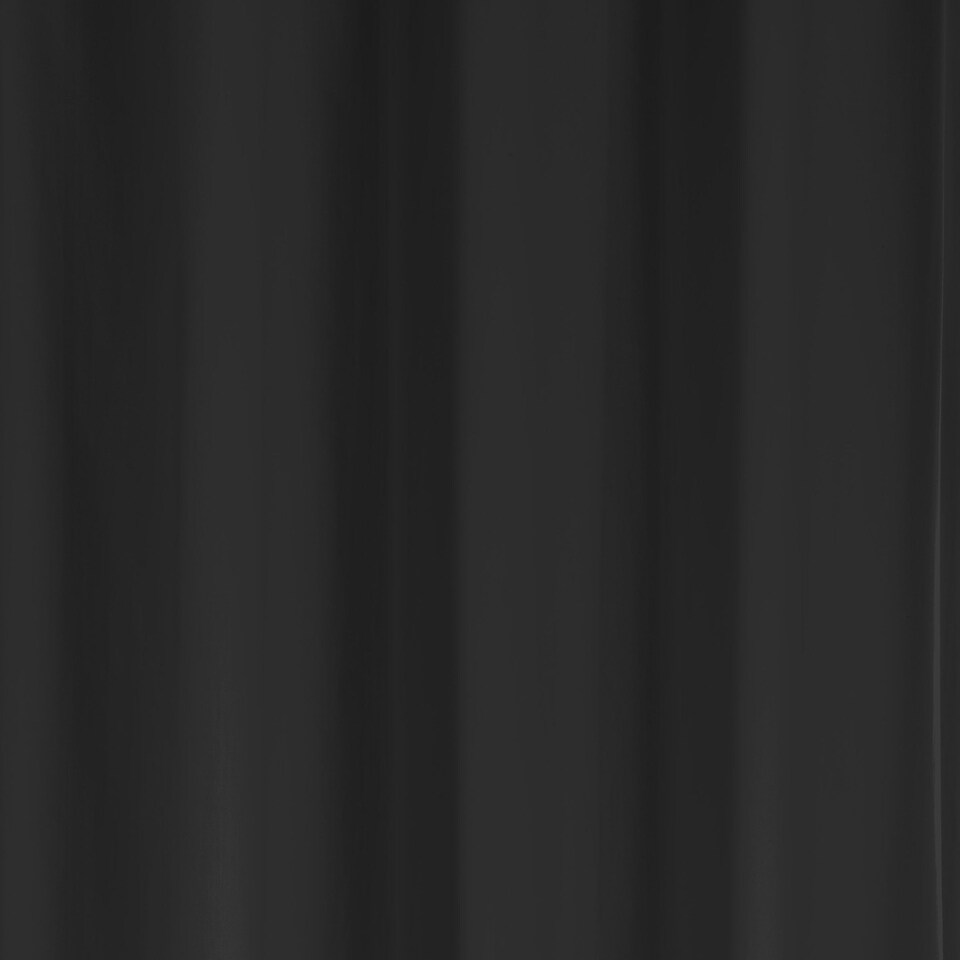 image 1 of Fusion Sorbonne Eyelet Curtains Black