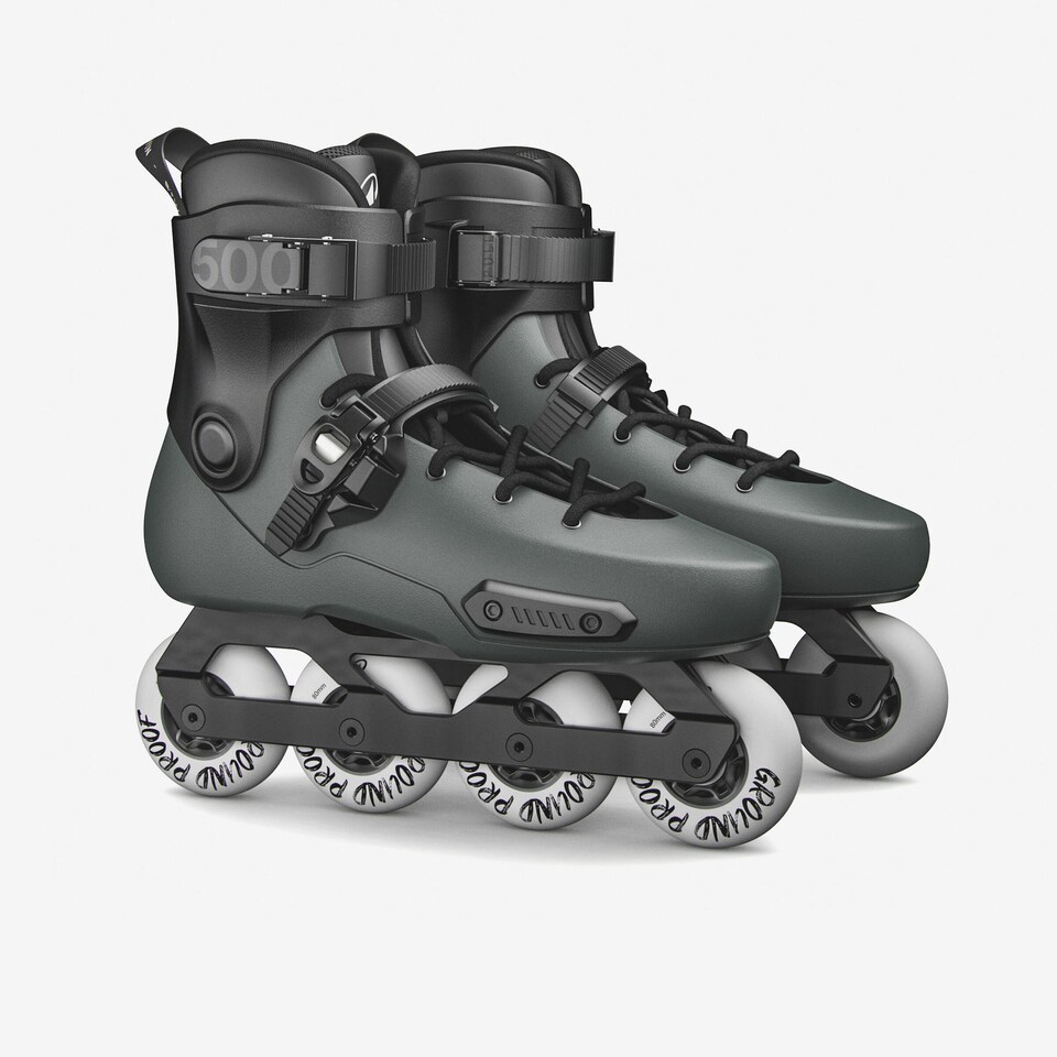 image 1 of Decathlon Inline skating FREESKATE Hardboot adult MF S 500