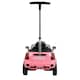 image 2 of Rollplay Mini Cooper Play Push Car with Parental Handle- Pink