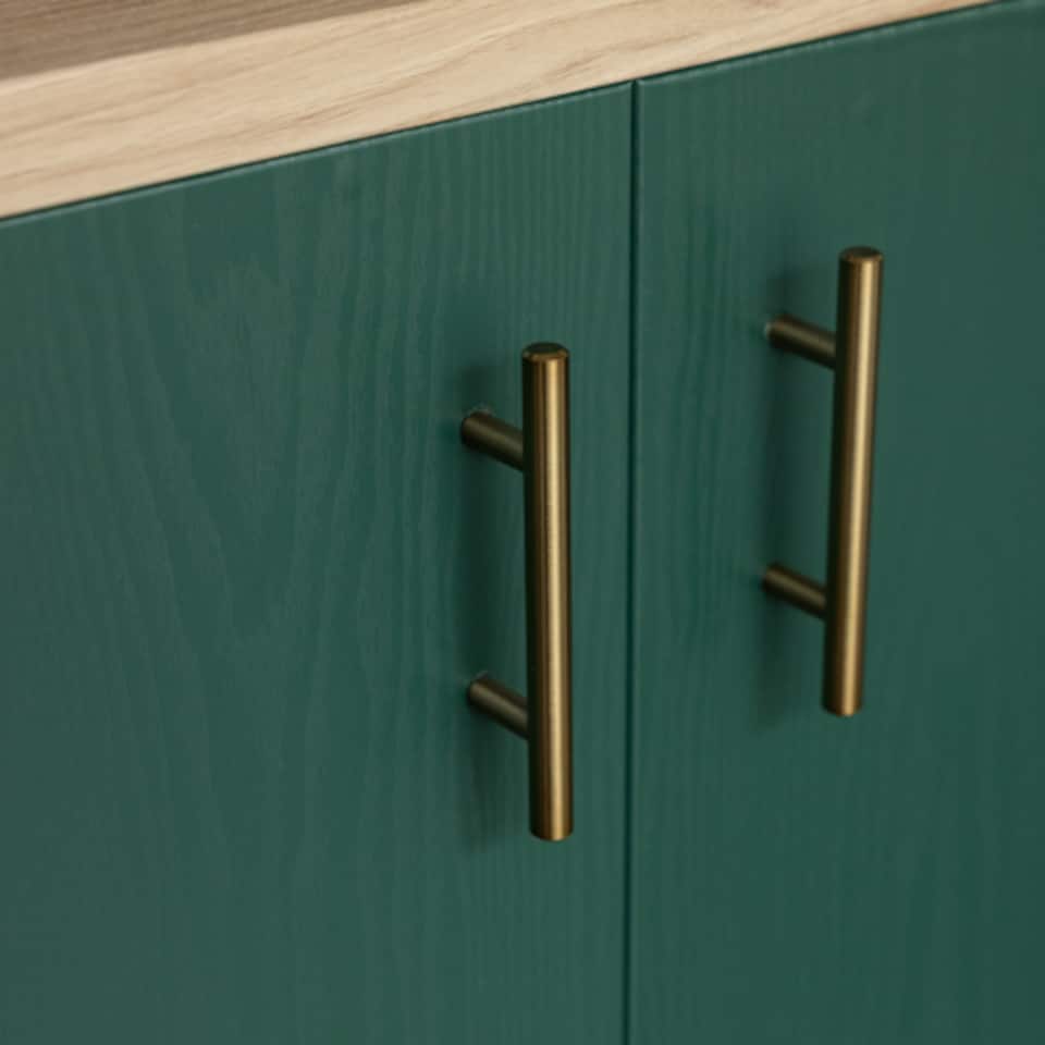 image 1 of Sticky Back Plastic Pine Green Wood Matt Kitchen Self-adhesive Vinyl Wrap for Cupboards, Doors and Worktops 67.5cm x 2m (5 rolls) - d-c-fix