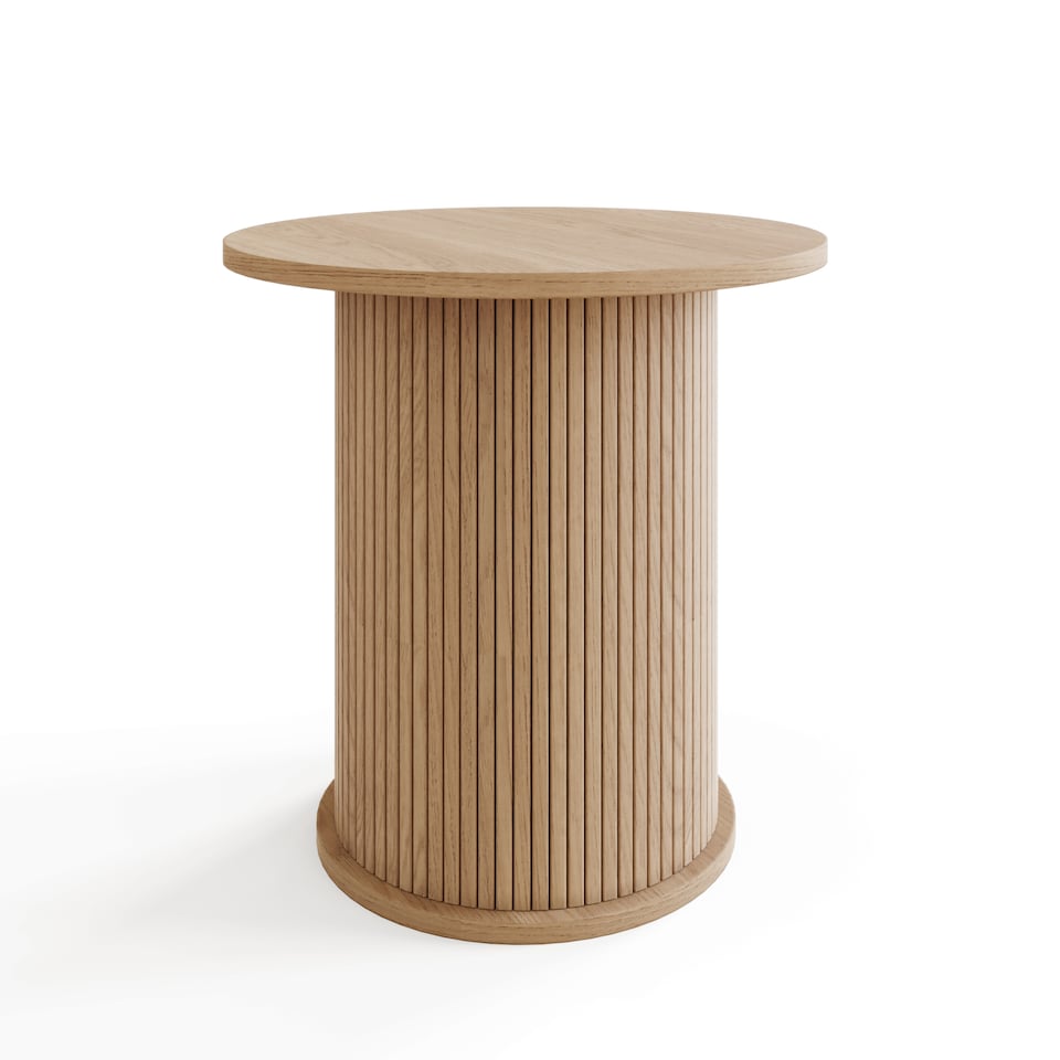 image 1 of Omari Side Table | Brown | Oak