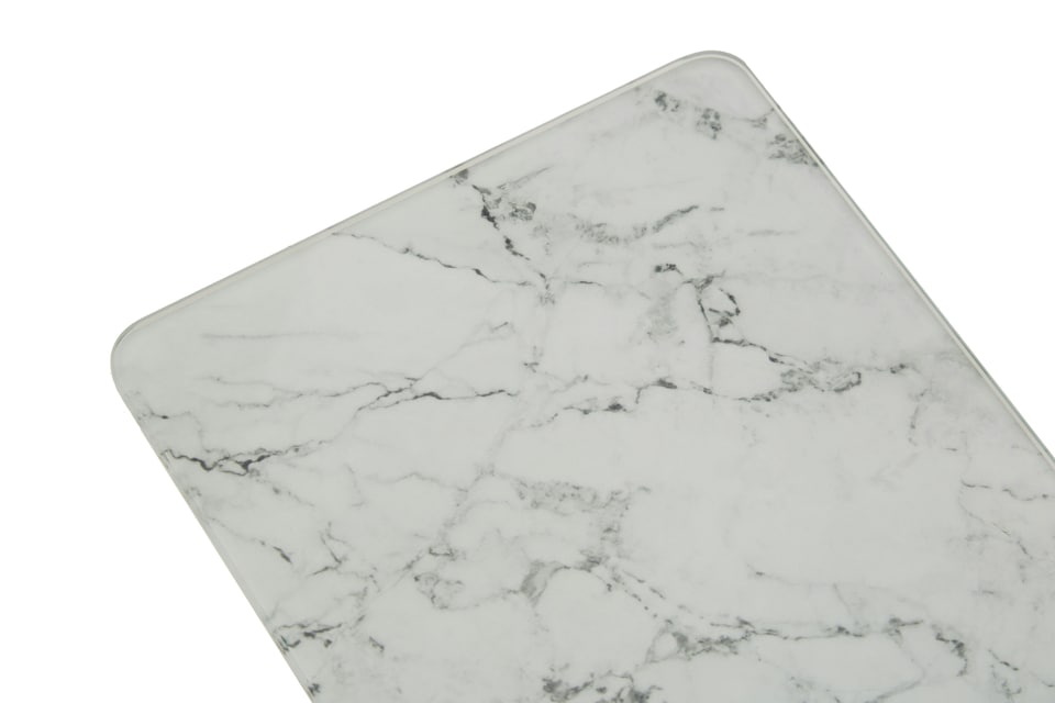 image 1 of Interiors By Premier Electronic Marble Effect Digital Kitchen Scale, Compact Scale For Kitchen, Easy To Read Baking Scale