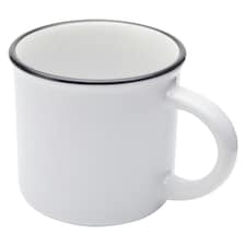 Bari Ceramic 240ml Mug - White - One Size
