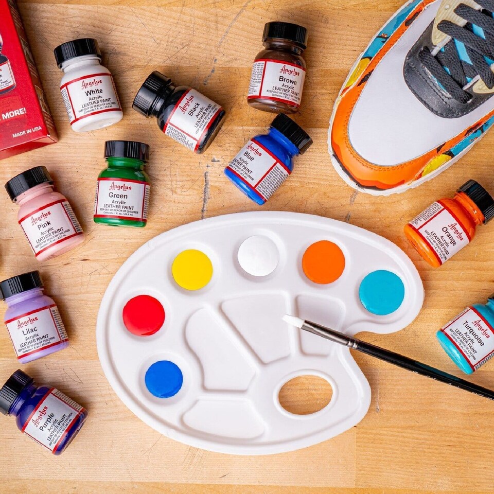 image 1 of Angelus Leather Paint for Sneaker Customs and Shoes 1oz