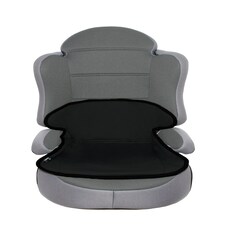 Potty Training Car Seat Protector Cover for Spills, Nappy Leaks, and Accidents - No Bucklehole Black