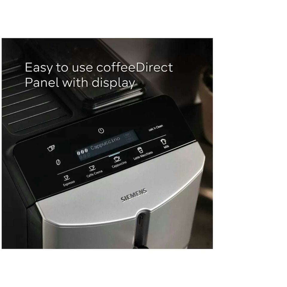 image 1 of Siemens EQ300 Fully Automatic Coffee Machine - TF303G07