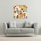 image 2 of Autumn Flowers (Canvas Print) 61 x 61 x 4cm