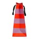 image 5 of Multipack of 3 Large Gift Bags | Party Bags for Presents | Birthdays | For Her/Friend | Candles Design Orange