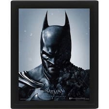 Batman Framed 3D Picture - Multicoloured - One Size One Size