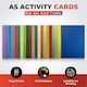 image 2 of Pack of 50 A5 Coloured Card 160gsm Sheets | Grey | Grey | A5 | 1