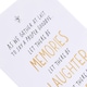 image 3 of Contemporary Text Based Design with Sentimental Message Sympathy Card