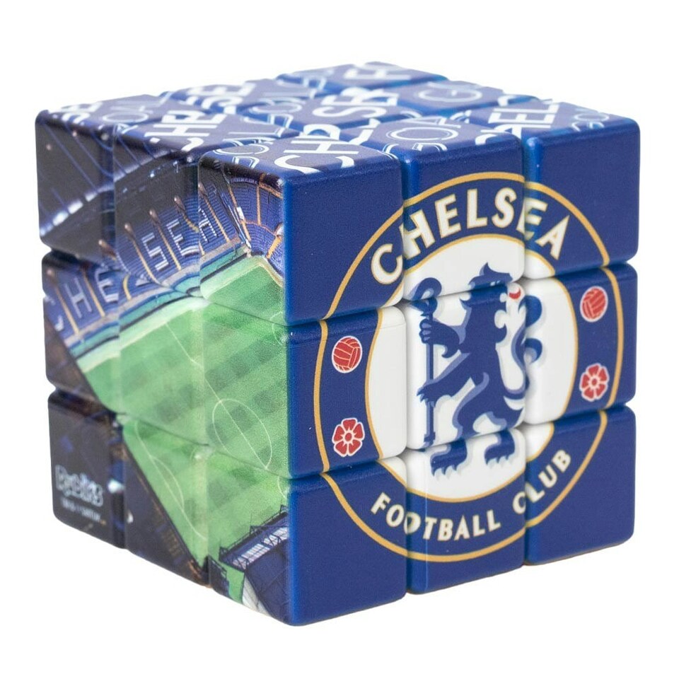 image 1 of Chelsea FC Puzzle Cube - Blue/White - One Size