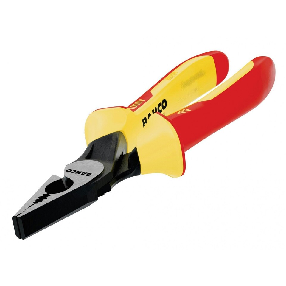 Bahco Ergo Insulated Combination Pliers - Multi Colour - 160mm (6.1/4in)